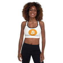 गैलरी व्यूवर में इमेज लोड करें, Bitcoin Padded Sports Bra
