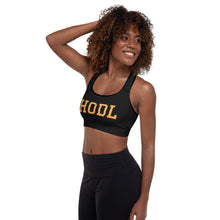 गैलरी व्यूवर में इमेज लोड करें, Bitcoin HODL Padded Sports Bra
