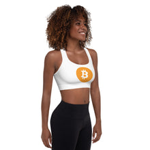 गैलरी व्यूवर में इमेज लोड करें, Bitcoin Padded Sports Bra
