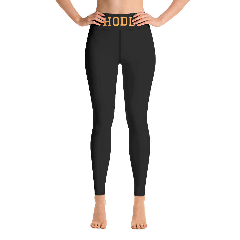 Bitcoin HODL Yoga Leggings