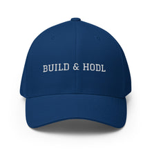 Carregar imagem no visualizador da galeria, Bitcoin Build &amp; Hodl Structured Twill Cap| digital-mining-llc.myshopify.com
