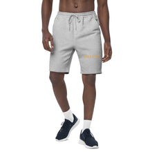 Load image into Gallery viewer, Bitcoin Build &amp; HODL Men&#39;s fleece shorts
