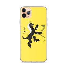 Load image into Gallery viewer, Bitcoin Badger crest @MyBloodIs0range inspired iPhone Case| digital-mining-llc.myshopify.com
