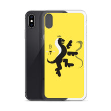 Load image into Gallery viewer, Bitcoin Badger crest @MyBloodIs0range inspired iPhone Case
