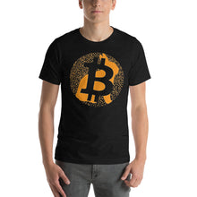 Load image into Gallery viewer, Follow the rabbit Bitcoin Short-Sleeve Unisex T-Shirt| digital-mining-llc.myshopify.com
