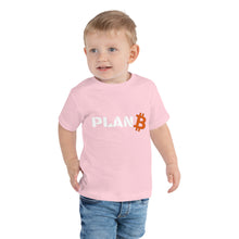 将图片加载到图库查看器，Bicoin Plan B Toddler Short Sleeve Tee| digital-mining-llc.myshopify.com
