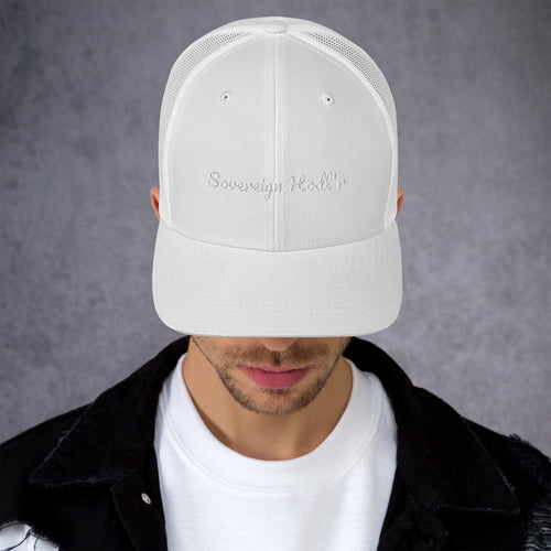 Sovereign Hodl'r  Bitcoin Trucker Cap| digital-mining-llc.myshopify.com