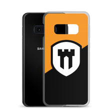 Load image into Gallery viewer, Bitcoin Citadel flag black outline Samsung Case| digital-mining-llc.myshopify.com
