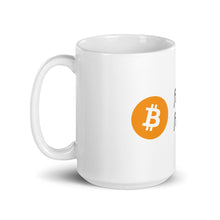 Load image into Gallery viewer, Fix the Money Bitcoin mug| digital-mining-llc.myshopify.com
