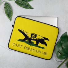 Load image into Gallery viewer, Bitcoin Badger Cant Tread On Me Laptop Sleeve| digital-mining-llc.myshopify.com
