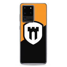 Load image into Gallery viewer, Bitcoin Citadel flag black outline Samsung Case| digital-mining-llc.myshopify.com
