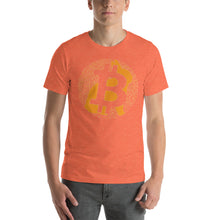 Load image into Gallery viewer, Follow the rabbit Bitcoin Short-Sleeve Unisex T-Shirt| digital-mining-llc.myshopify.com
