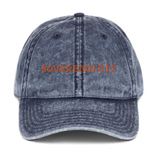 गैलरी व्यूवर में इमेज लोड करें, Sovereign.615  w/ citad flag on back Cotton Twill Cap| digital-mining-llc.myshopify.com
