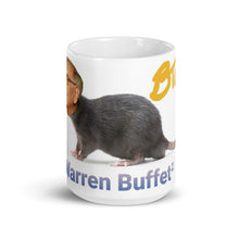 Load image into Gallery viewer, Bitcoin Warren Buffet² Mug| digital-mining-llc.myshopify.com
