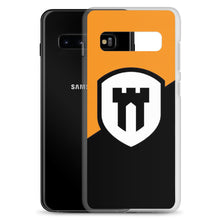 Load image into Gallery viewer, Bitcoin Citadel flag black outline Samsung Case| digital-mining-llc.myshopify.com
