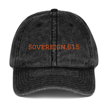 गैलरी व्यूवर में इमेज लोड करें, Sovereign.615  w/ citad flag on back Cotton Twill Cap| digital-mining-llc.myshopify.com
