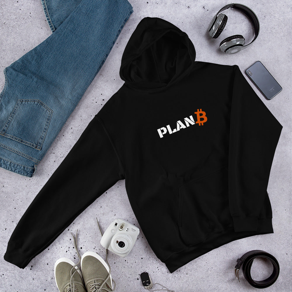 Bitcoin Plan B Unisex Hoodie| digital-mining-llc.myshopify.com