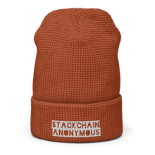 Load image into Gallery viewer, Stackchain Anonymous Waffle Beanie
