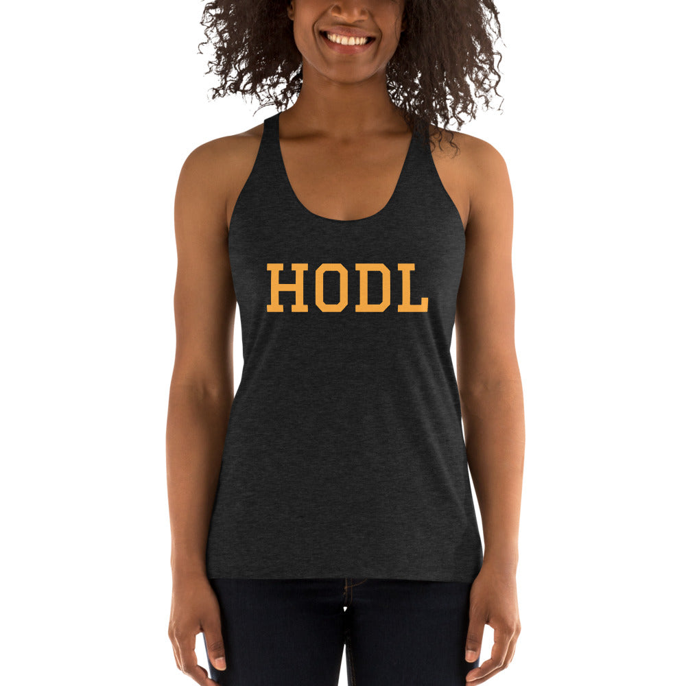 Bitcoin HODL Women's Racerback Tank