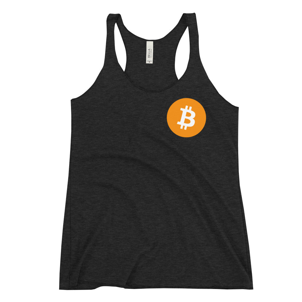 Bitcoin Women's Racerback Tank